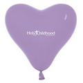 16" Crystal Color Balloons Heart Shaped (2 Sides 1 Color)